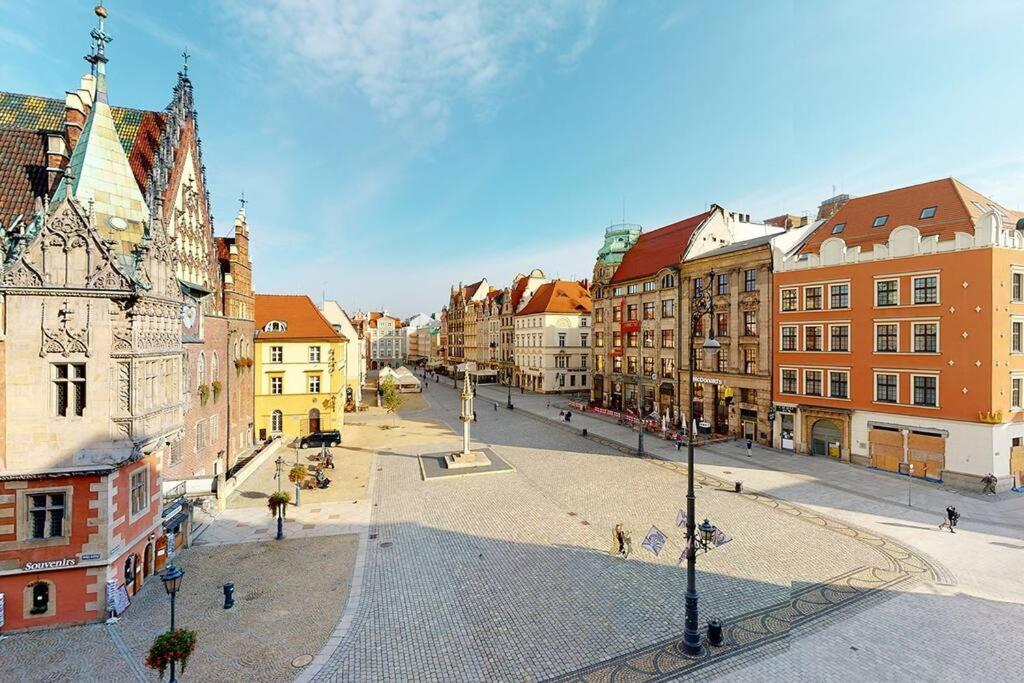 Big Modern Apart - Market Square - Nice View - Next To Town Hall Lägenhet Wrocław Exteriör bild